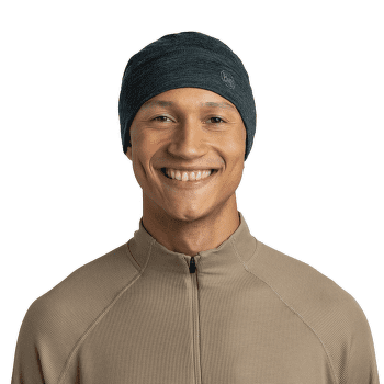 Czapki Buff Merino Lightweight Beanie MULTISTRIPES FOREST