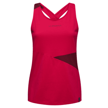 Tank top La Sportiva Twist Tank Women Azalea/Redwood