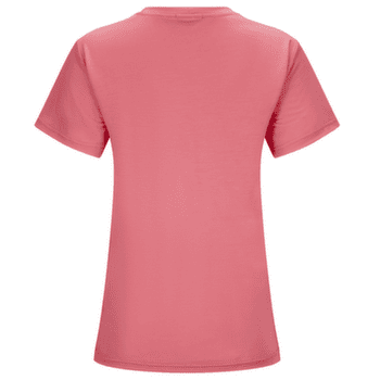 Koszulka z krótkim rękawem Aclima LightWool Tee Logo Women Sun Kissed Coral