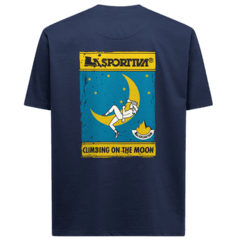 Koszulka z krótkim rękawem La Sportiva MOON CLIMB T-SHIRT Men Night Sky/Chalk