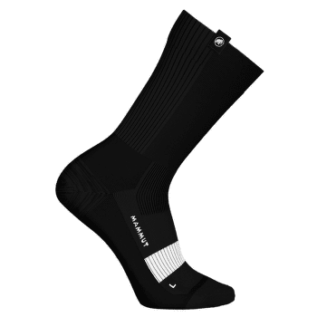 Skarpety Mammut ALL-MOUNTAIN TARGETED CUSHION MERINO CREW SOCKS black-white 0047