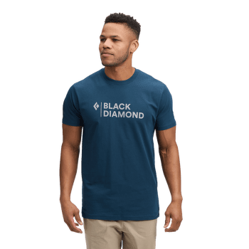 Koszulka z krótkim rękawem Black Diamond Mini Stacked SS Tee Men Indigo