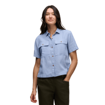 Koszulka z krótkim rękawem Black Diamond Scenic Route SS Shirt Women Clean Blue-Fog Blue