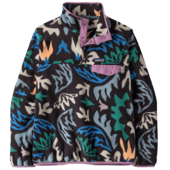 Bluza Patagonia Lightweight Synch Snap-T Pulover Women Kaleido: Black