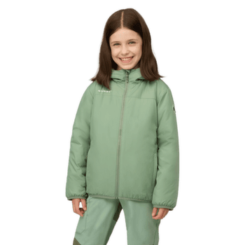 Bunda Mammut RIME IN HOODED JACKET KIDS 3778 mammut red