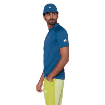 Koszulka z krótkim rękawem Mammut DUCAN FL HALF ZIP T-SHIRT MEN 50665 tschiel