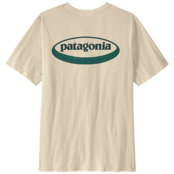 Koszulka z krótkim rękawem Patagonia ’95 Oval Logo T-Shirt Men Undyed Natural
