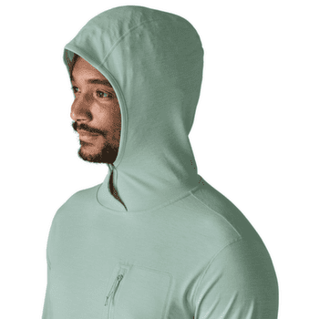 Koszulka z długim rękawem Patagonia Cap Cool Sun Hoody Men Thermal Blue - Thin Ice X-Dye