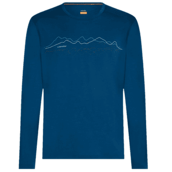 Koszulka z długim rękawem Icebreaker Merino 200 Oasis LS Crewe Icebreaker Men ATLANTIS