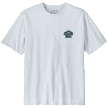 Koszulka z krótkim rękawem Patagonia Great Waves Responsibili-Tee Men White
