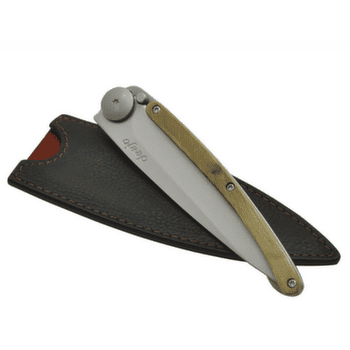 Pokrowiec Deejo Leather Sheath mocca