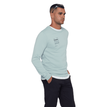 Bluza Mammut MAMMUT CORE ML CREW NECK MEN VERT nebla