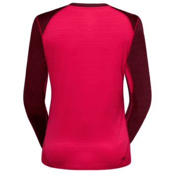 Koszulka z długim rękawem La Sportiva TOUR LONG SLEEVE Women Azalea/Redwood
