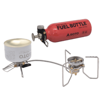 Kuchenka Soto StormBreaker+700ml Red Fuel Bottle