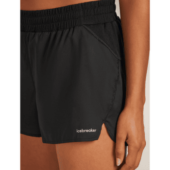 Szorty Icebreaker Merino 125 ZoneKnit™ Speed 3 inch Shorts Women Black