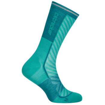 Skarpety Icebreaker Merino Run+Ultralight Crew Women FRESH/TIDAL TEAL