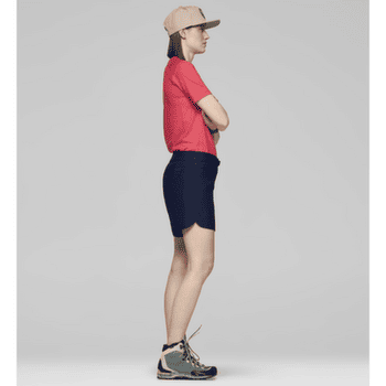 Szorty Norrona femund silent grid Shorts Women Navy Blazer
