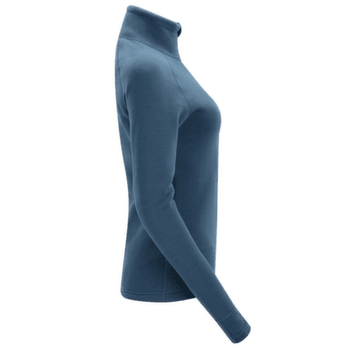 Pulower Aclima FleeceWool V2 Polo zip Women Blue Fusion