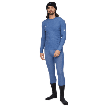 Legginsy 3/4 Mammut Tree Wool Thermal FL 3/4 Tights Men black 0001