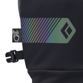 Rękawice Black Diamond Hybrid Light Gloves Black-Carbon