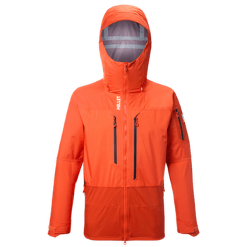 Kurtka Millet M WHITE 3L JACKET MEN FLAME/PAPRIKA