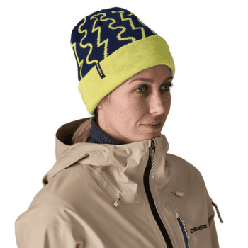 Czapki Patagonia PowSlayer Beanie Fresh Tracks: Summit Blue