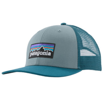 Czapka Patagonia P-6 Logo Trucker Hat Blue Sage