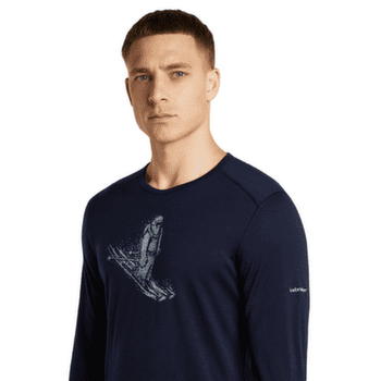 Koszulka z długim rękawem Icebreaker Merino 200 Oasis LS Crewe Men DK LODEN