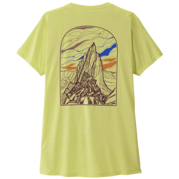 Koszulka z krótkim rękawem Patagonia Cap Cool Daily Shirt - Cloud Crag Women Vellum Green