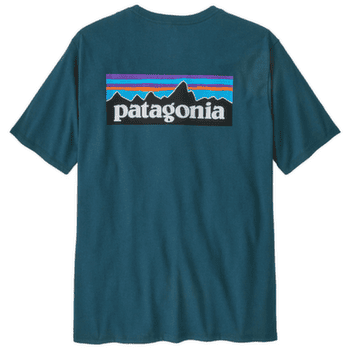 Koszulka z krótkim rękawem Patagonia P-6 Logo Responsibili Tee Men Glacial Blue