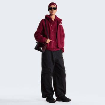Kurtka The North Face CRAGMONT SNAP FRONT FLEECE JACKET WOMEN MVO BURGUNDY CRUSH