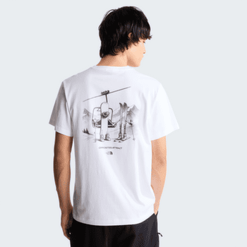 Koszulka z krótkim rękawem The North Face OPPOSITES ATTRACT RELAXED SHORT SLEEVE TEE-GRAPHIC UNISEX TNF WHITE
