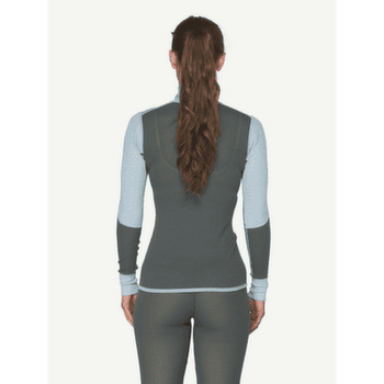 Koszulka z długim rękawem Devold Wool Mesh 190 Zip Neck Women 233B DAWN/CASTLEROCK