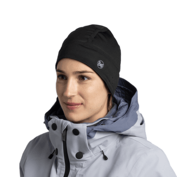 Czapki Buff WINDPROOF BEANIE SOLID BLACK