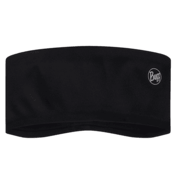 Opaska na głowę Buff WINDPROOF HEADBAND SOLID BLACK