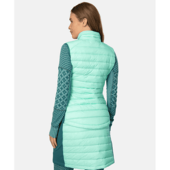 Kamizelka Kari Traa EMILIE DOWN VEST JELLY/JELLY MINT