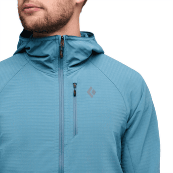 Bluza Black Diamond Coefficient Storm FZ Hoody Men Creek Blue