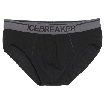 Bokserki Icebreaker Anatomica Briefs Men (103031) Black/Monsoon