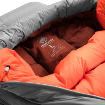 Śpiwór Mammut Protect Down Bag -18°C safety orange 2196