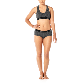 Biustonosz Icebreaker Sprite Racerback Bra Women (103020) Black/Black