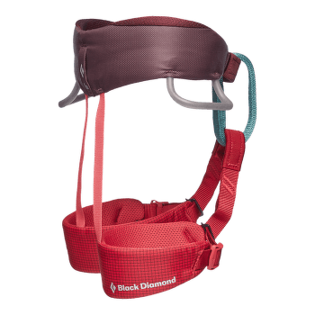 Siodło Black Diamond MOMENTUM HARNESS KIDS Wild Rose