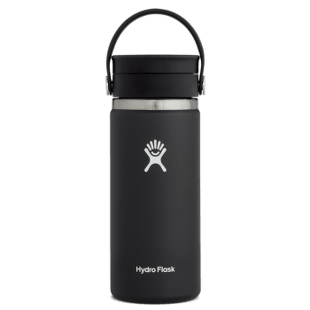 Termos Hydro Flask Wide Mouth with Flex Sip Lid 16 oz 001 Black