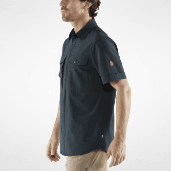 Koszulka z krótkim rękawem Fjällräven Abisko Trekking Shirt SS Men Dark Navy