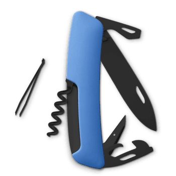 Nóż Swiza D03 Allblack Standard Blue