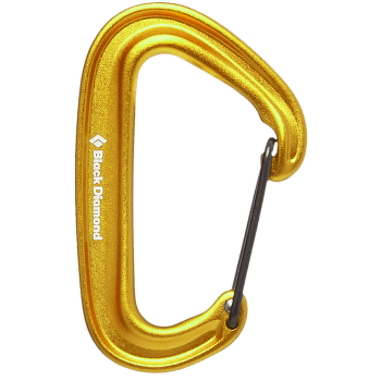 Karabinek wspinaczkowy Black Diamond MINIWIRE YELLOW