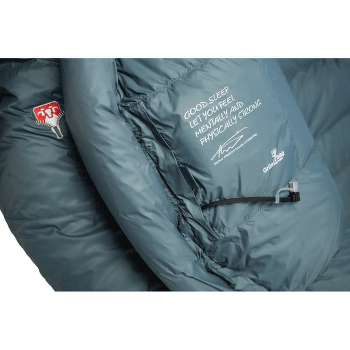 Śpiwór Grüezi bag Biopod Down Hybrid Ice Cold Platin Grey