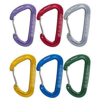 Karabinek wspinaczkowy Mammut Sender Wire Rackpack multicolor