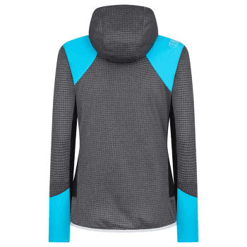 Bluza La Sportiva AEQUILIBRIUM THERMAL HOODY Women Black/Malibu Blue