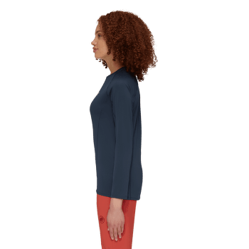 Koszulka z długim rękawem Mammut Selun FL Longsleeve Women Logo marine 5118