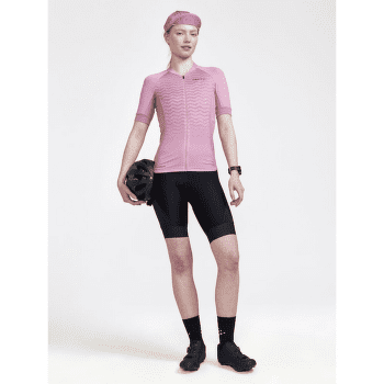 Koszulka z krótkim rękawem Craft Cyklodres ADV Endur Jersey Women SLATE-DAWN